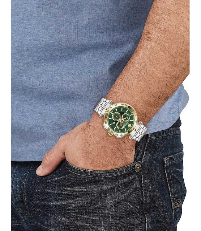 Versace  VE6CA0523 Herrenuhr Aion Chronograph 45 mm