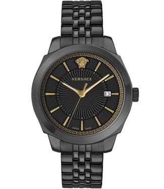 Versace  Icon Classic VEV901823 Herrenuhr Schwarz Edelstahl
