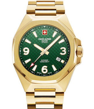 Swiss Alpine Military  7005.1114 Herrenuhr Typhoon 42 mm