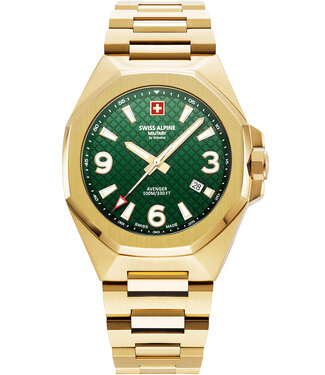 Swiss Alpine Military  Typhoon Herrenuhr 42 mm 7005.1114