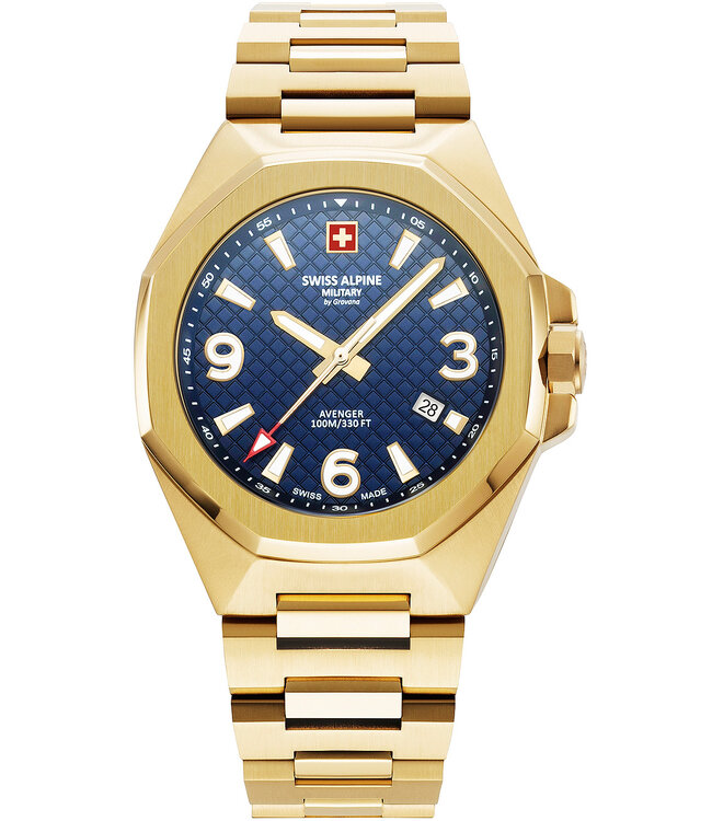 Swiss Alpine Military  7005.1115 Herrenuhr Typhoon 42 mm