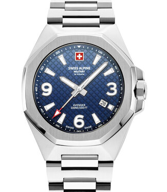 Swiss Alpine Military  7005.1135 Herrenuhr Typhoon 42 mm