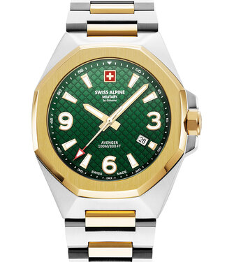 Swiss Alpine Military  7005.1144 Herrenuhr Typhoon 42 mm