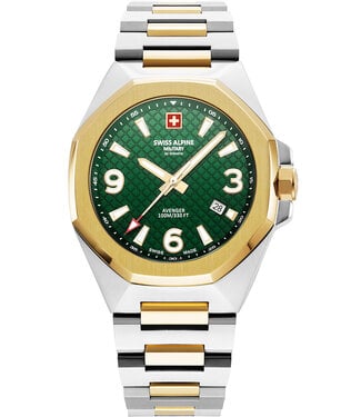Swiss Alpine Military  Typhoon Herrenuhr 42 mm 7005.1144