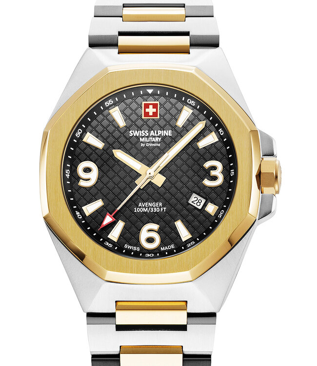 Swiss Alpine Military  7005.1147 Herrenuhr Typhoon 42 mm