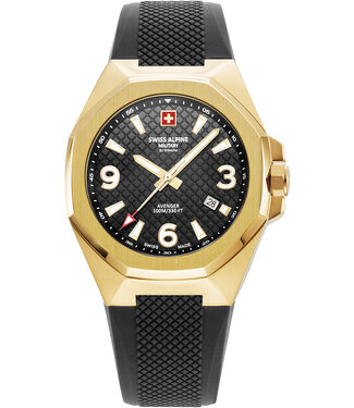 Swiss Alpine Military  Typhoon Herrenuhr 42 mm 7005.1817