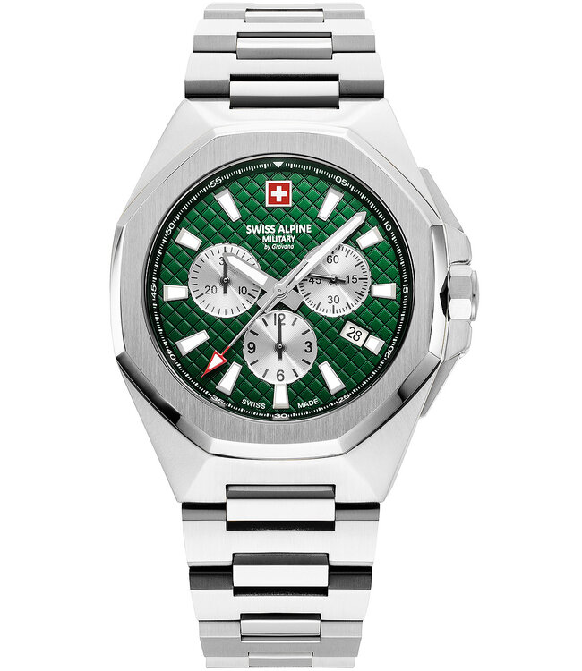 Swiss Alpine Military  7005.9134 Herrenuhr Typhoon Chronograph 42 mm
