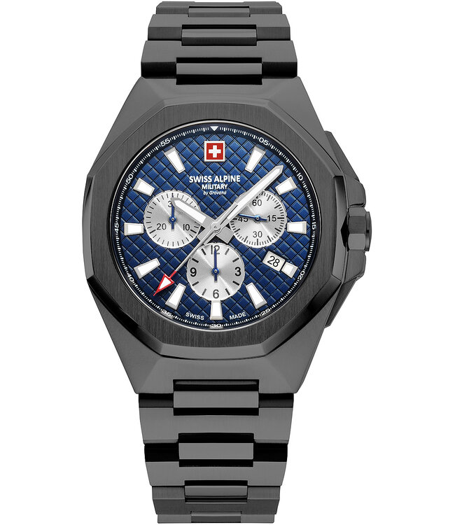 Swiss Alpine Military  7005.9175 Herrenuhr Typhoon Chronograph 42 mm