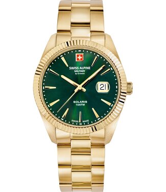 Swiss Alpine Military  7016.1114 Herrenuhr Solaris 42 mm