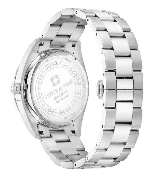 Swiss Alpine Military  7016.1132 Herrenuhr Solaris 42 mm