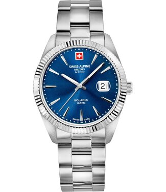 Swiss Alpine Military  Solaris Herrenuhr 42 mm 7016.1135