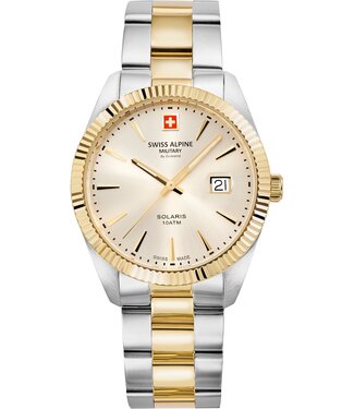 Swiss Alpine Military  7016.1142 Herrenuhr Solaris 42 mm