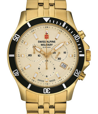 Swiss Alpine Military  7022.9111 Herrenuhr Chrono Chronograph 42 mm
