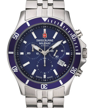 Swiss Alpine Military  7022.9135 Herrenuhr Chrono Chronograph 42 mm