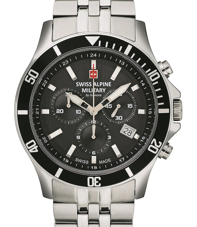 Swiss Alpine Military  7022.9137 Herrenuhr Chrono Chronograph 42 mm