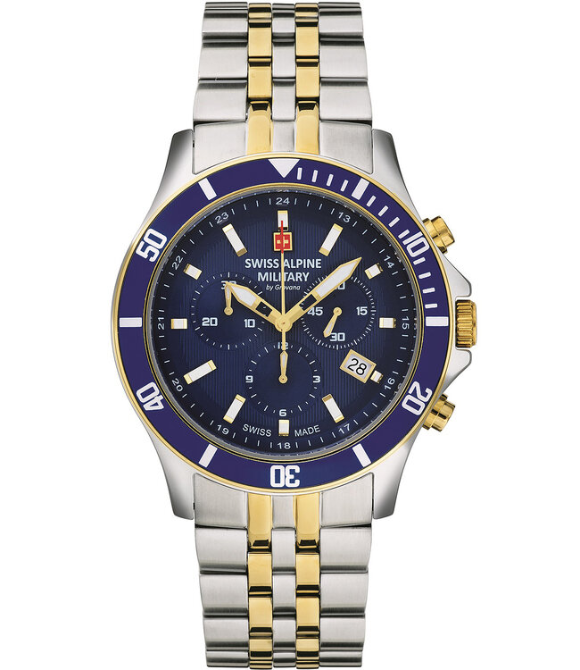 Swiss Alpine Military  7022.9145 Herrenuhr Chrono Chronograph 42 mm