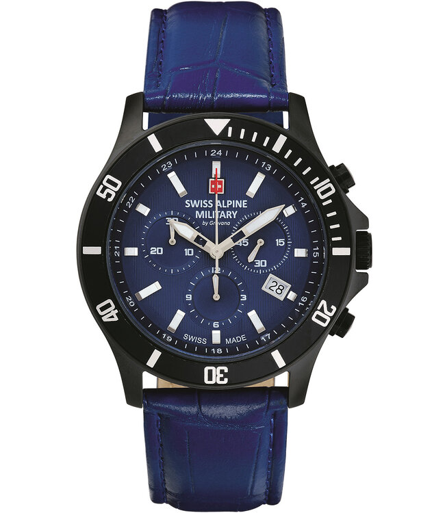 Swiss Alpine Military  7022.9575 Herrenuhr Chrono Chronograph 42 mm