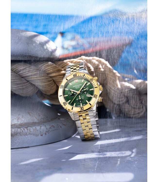 Swiss Alpine Military  7024.9144 Herrenuhr Cruiser Chronograph 44 mm