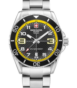 Swiss Alpine Military  7029.1138 Herrenuhr Raptor 42 mm