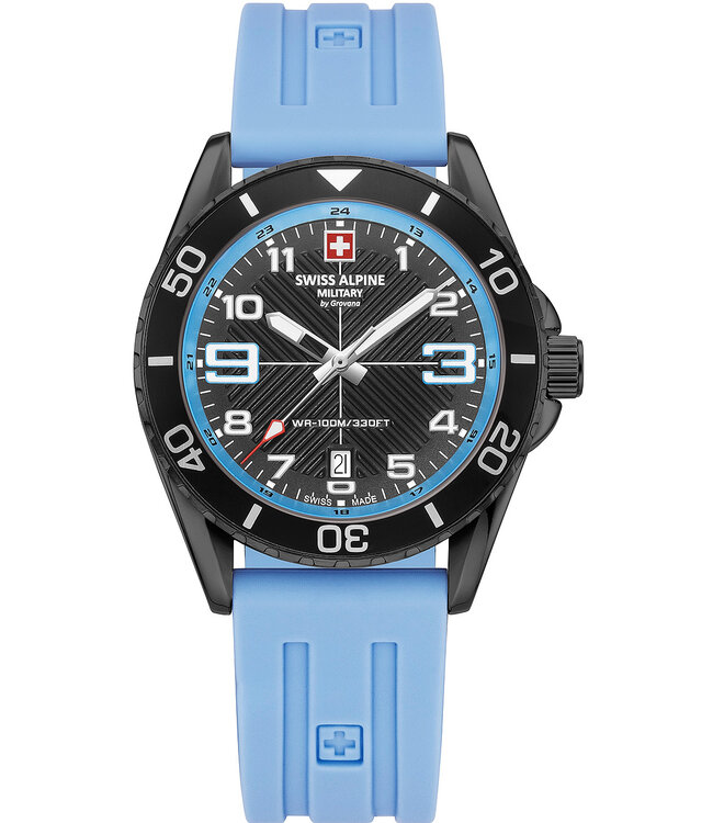 Swiss Alpine Military  7029.1871 Herrenuhr Raptor 42 mm
