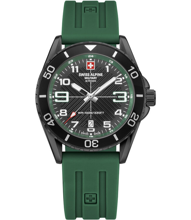 Swiss Alpine Military  7029.1874 Herrenuhr Raptor 42 mm