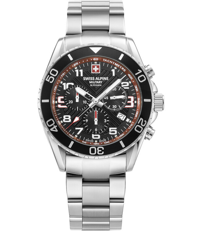 Swiss Alpine Military  7029.9136 Herrenuhr Raptor Chronograph 42 mm