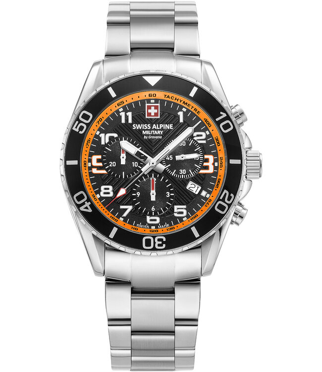 Swiss Alpine Military  7029.9139 Herrenuhr Raptor Chronograph 42 mm