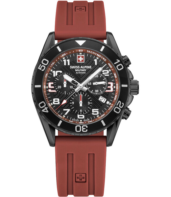 Swiss Alpine Military  7029.9876 Herrenuhr Raptor Chronograph 42 mm