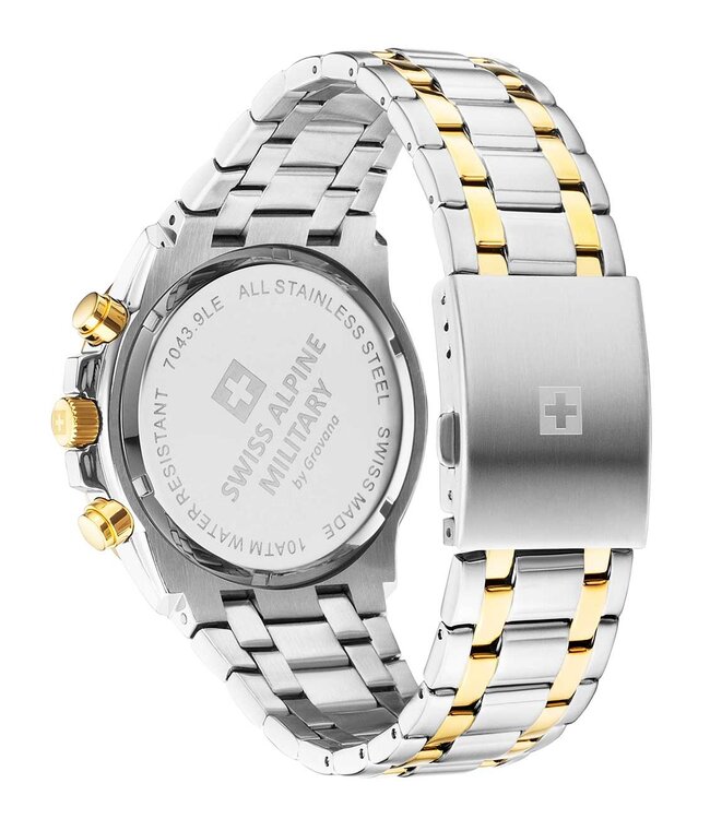 Swiss Alpine Military  7043.9147 Herrenuhr Star Chronograph 47 mm