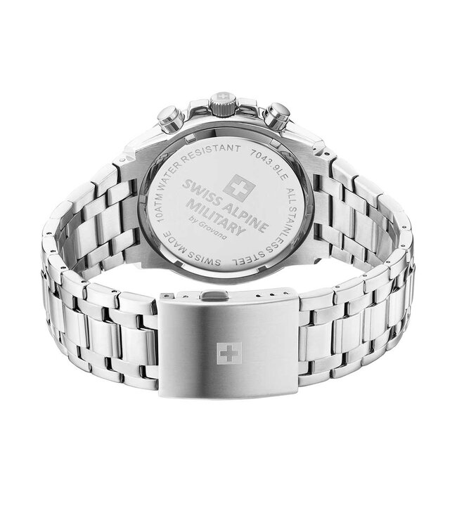 Swiss Alpine Military  7043.9237 Herrenuhr Star Chronograph 46 mm