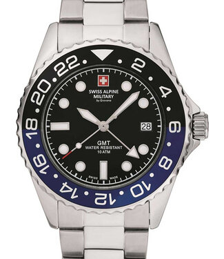Swiss Alpine Military  7052.1132 Herrenuhr GMT 42 mm