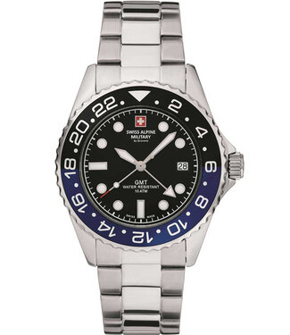 Swiss Alpine Military  7052.1132 Herrenuhr GMT 42 mm