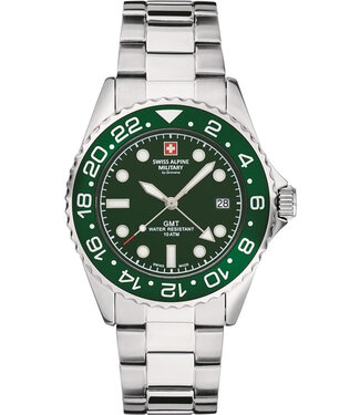 Swiss Alpine Military  7052.1134 Herrenuhr GMT 42 mm