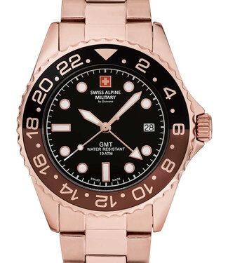 Swiss Alpine Military  7052.1164 Herrenuhr GMT 42 mm