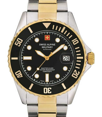 Swiss Alpine Military  7053.1147 Herrenuhr Diver 42 mm