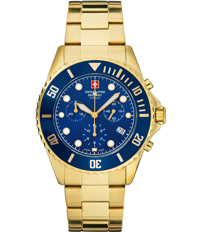 Swiss Alpine Military  7053.9115 Herrenuhr Serie Chronograph 42 mm