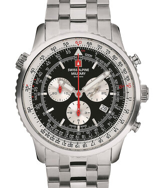 Swiss Alpine Military  7078.9137 Herrenuhr Chronograph Chronograph 45 mm