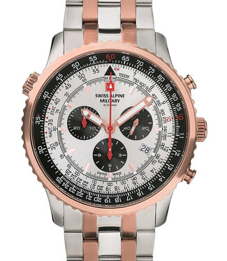Swiss Alpine Military  7078.9152 Herrenuhr Chronograph Chronograph 45 mm