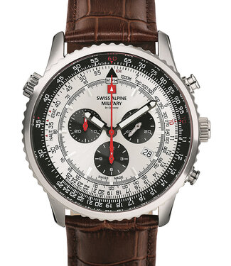 Swiss Alpine Military  7078.9532 Herrenuhr Chronograph Chronograph 45 mm