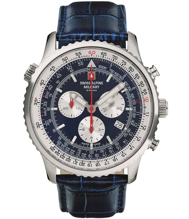 Swiss Alpine Military  7078.9535 Herrenuhr Chronograph Chronograph 45 mm