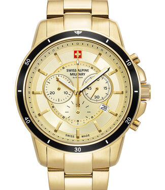 Swiss Alpine Military  7089.9111 Herrenuhr Chronograph Chronograph 44 mm