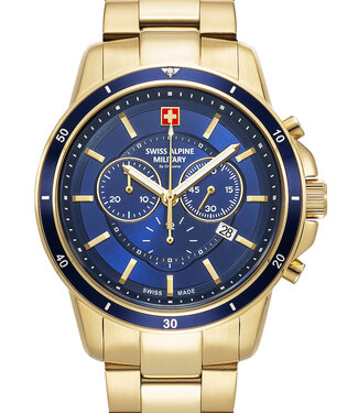 Swiss Alpine Military  7089.9115 Herrenuhr Chronograph Chronograph 44 mm