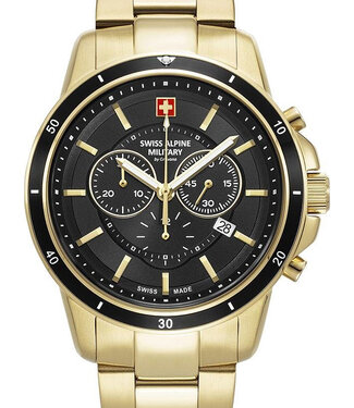 Swiss Alpine Military  7089.9117 Herrenuhr Chronograph Chronograph 44 mm