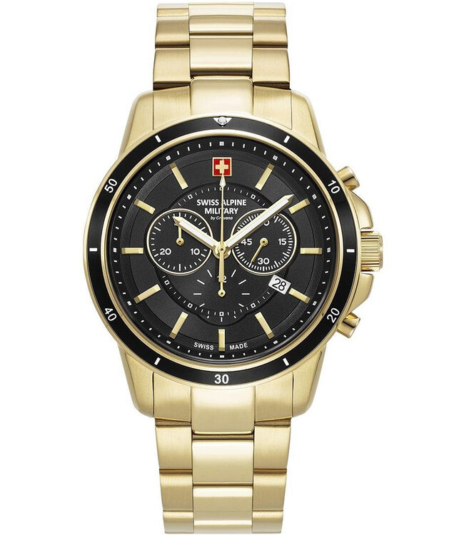 Swiss Alpine Military  7089.9117 Herrenuhr Chronograph Chronograph 44 mm