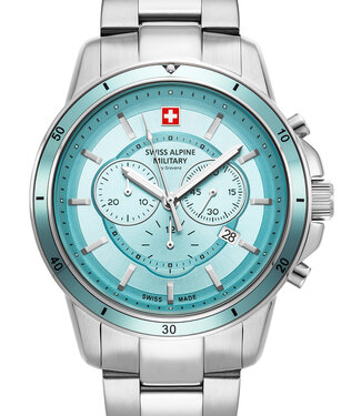 Swiss Alpine Military  7089.9131 Herrenuhr Chronograph Chronograph 44 mm