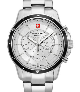 Swiss Alpine Military  7089.9132 Herrenuhr Chronograph Chronograph 44 mm