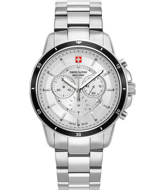 Swiss Alpine Military  7089.9132 Herrenuhr Chronograph Chronograph 44 mm
