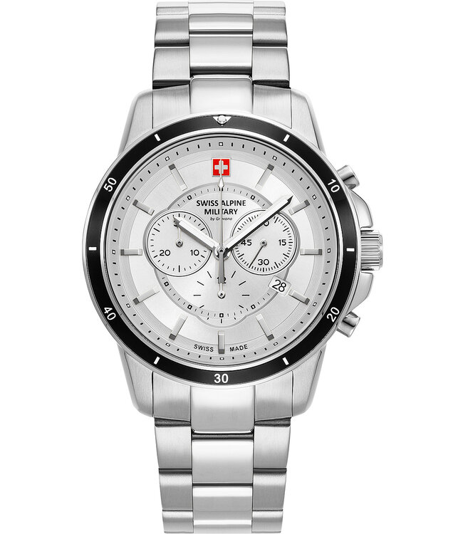 Swiss Alpine Military  7089.9132 Herrenuhr Chronograph Chronograph 44 mm