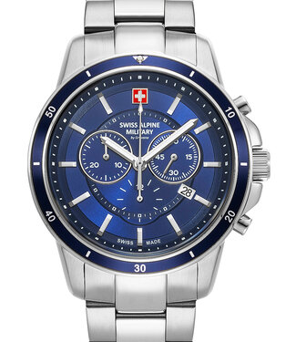 Swiss Alpine Military  7089.9135 Herrenuhr Chronograph Chronograph 44 mm