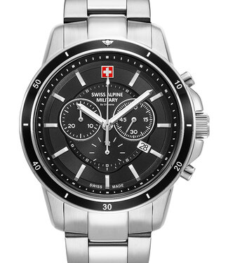 Swiss Alpine Military  7089.9137 Herrenuhr Chronograph Chronograph 44 mm
